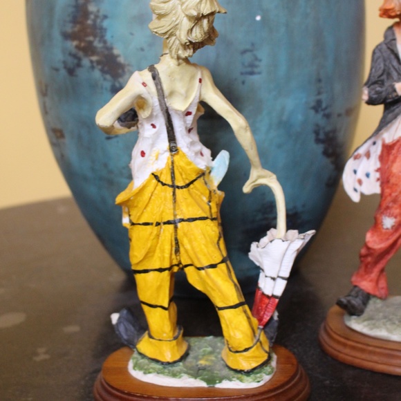 Lot of 4 Big top musical band circus clowns Resin Cast Hand panted - Picture 3 of 15